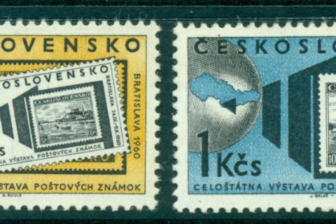 Czechoslovakia-1960-Stamp-Exhibition