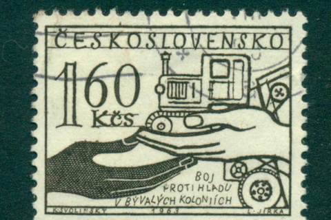 Czechoslovakia-1963-FFH-Freedom-From-Hunger-MLH-CTO-lot41367