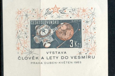Czechoslovakia-1963-Space-Research-MS-MLH