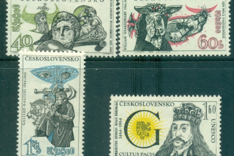 Czechoslovakia-1964-UNESCO-MUH-lot34894