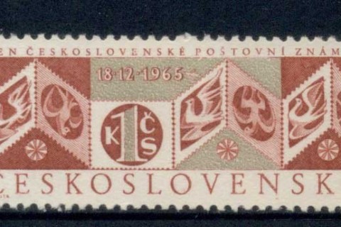 Czechoslovakia-1965-Stamp-Day-MLH