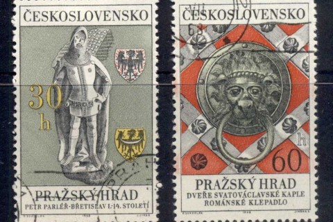 Czechoslovakia-1968-Prague-Castle-Art-FU