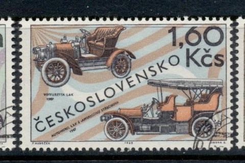 Czechoslovakia-1969-Transport-CTO
