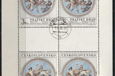 Czechoslovakia-1970-Prague-Castle-Art