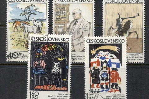 Czechoslovakia-1972-Graphic-Art-FU