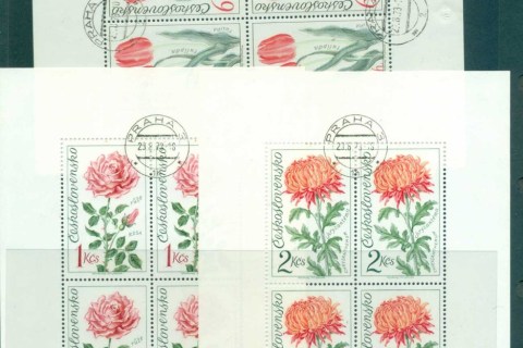 Czechoslovakia-1973-Flowers-60h