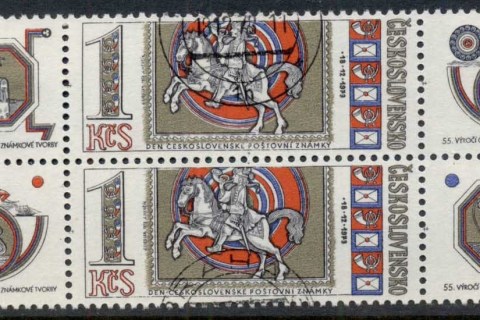 Czechoslovakia-1973-Stamp-Day-FU