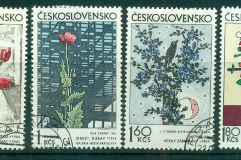 Czechoslovakia-1974-Art-CTO-lot59325