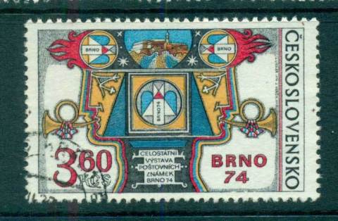 Czechoslovakia-1974-BRNO74-Stam-Ex-jpg-CTO-lot59324.jpg