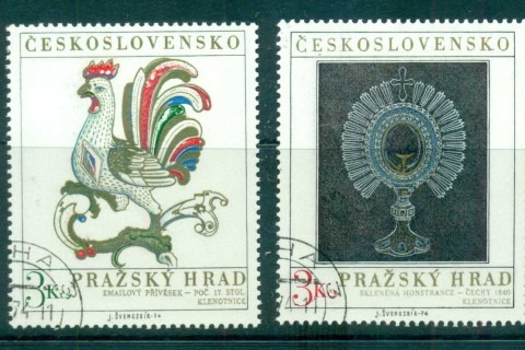Czechoslovakia-1974-Prague-Castle-Art-CTO-lot72011