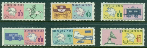 Czechoslovakia-1974-UPU-centenary-MUH