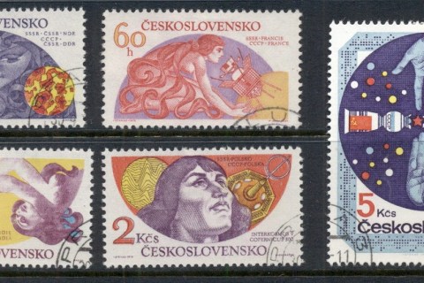 Czechoslovakia-1975-Space-Research-FU
