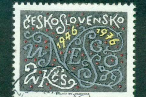 Czechoslovakia-1976-UNESCO-CTO-lot59367