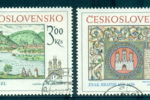 Czechoslovakia-1977-Bratislava-Art-CTO-lot72020