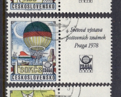 Czechoslovakia-1977-PRAGA-Stamp-Ex-CTO