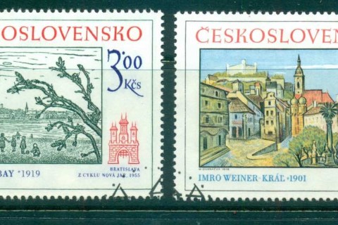 Czechoslovakia-1978-Bratislava-Art-CTO-lot72021