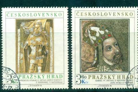 Czechoslovakia-1978-Prague-Castle-Art-CTO-lot59408