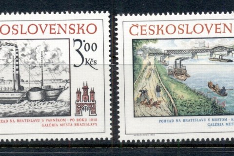 Czechoslovakia-1982-Bratislava-Views-MUH