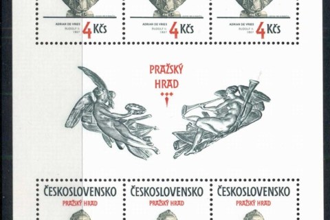 Czechoslovakia-1983-Art-Emperor-Rudolf-II-sheet6-MUH