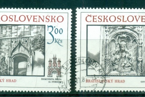 Czechoslovakia-1986-Bratislava-Art-CTO-lot72046