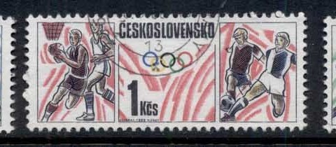 Czechoslovakia-1988-Summer-Olympics-CTO