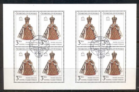 Czechoslovakia-1991-Prague-Castle-Art