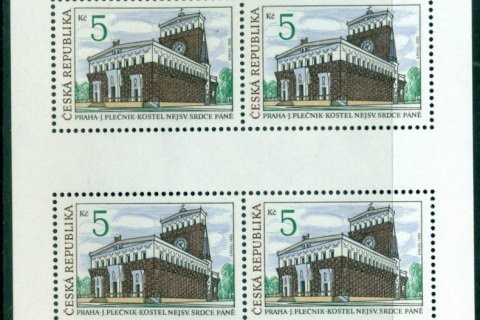 Czechoslovakia-1993-Sacred-Heart-Churc-MS-MUH-Lot23613