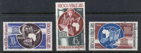 Dahomey 1966 UNESCO 20th Anniversary