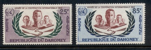 Dahomey 1965 ICY International Cooperation Year