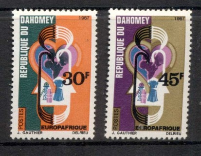 Dahomey 1967 Europ Afrique