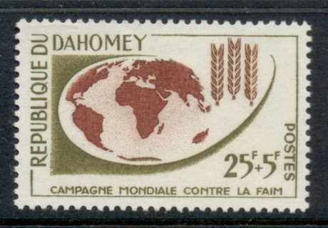 Dahomey 1963 FFH Freedom From Hunger