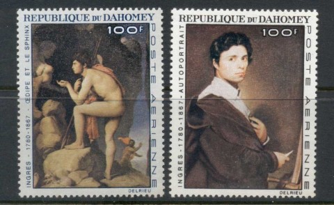 Dahomey 1967 Paintings by Ingres