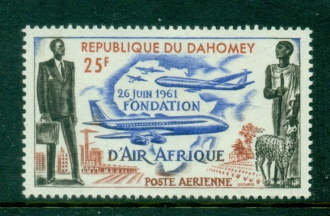 Dahomey 1962 Air Afrique