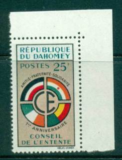 Dahomey 1960 Entente