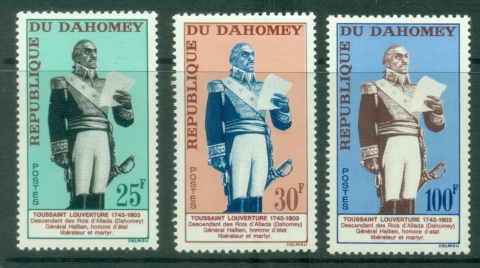 Dahomey-1963-General-Toussaint-LOuverture-MUH