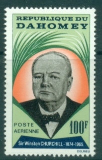 Dahomey-1965-Sir-Winston-Churchill-MLH