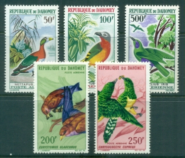 Dahomey-1966-67-Birds-MUH