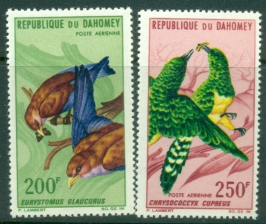 Dahomey-1967-Birds-Airmail-MUH Dahomey-1967-Birds-Airmail-MUH