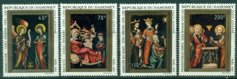 Dahomey-1970-Xmas-Paintings-MUH