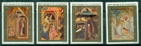 Dahomey-1972-Xmas-Paintings-MLH Dahomey-1972-Xmas-Paintings-MLH