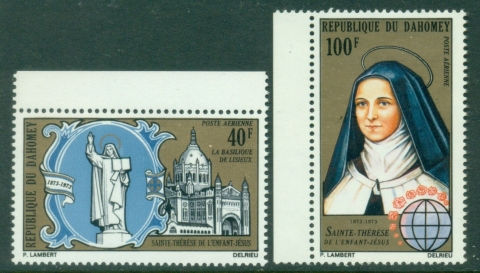 Dahomey-1973-St-Teresa-of-Lisieux-MUH