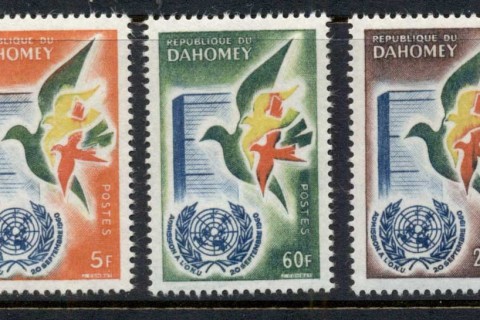 Dahomey-1960-Admission to UN