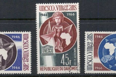 Dahomey-1966-UNESCO 20th Anniversary