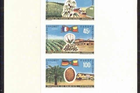 Dahomey-1969-Europ Afrique IMPERF MS