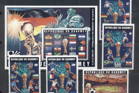 Dahomey-1974-World Cup Soccer Munich + MS