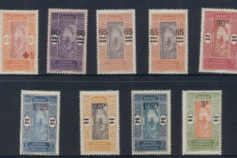 Dahomey-1922-25-Pictorials Asst