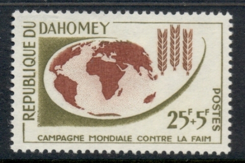 Dahomey-1963-FFH Freedom From Hunger