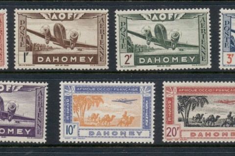 Dahomey-1942-Airmail to 20f