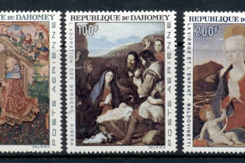 Dahomey-1966-Xmas, Nativity