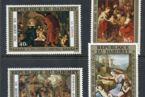 Dahomey-1975-Xmas paintings